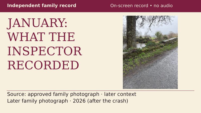 Tipperary County Council: The January Inspection’s Specific Parapet Observations
