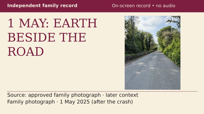 Tipperary County Council Records Question: What the 1 May Road Photograph Shows